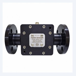 Medidor de agua con brida DIGITAL FLOW DGF-020A / DGF-020S, sensor de flujo de engranajes ovalados tipo brida, aluminio / acero inoxidable, brida JIS20K - Product Image 3