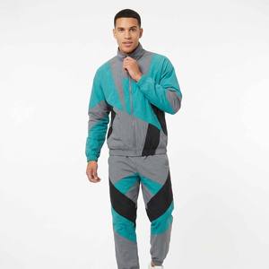 <b>Mens</b> <b>Reflective</b> Windbreaker <b>Jacket</b> Set Nylon Streetwear Custom Wholesale for US Sportswear Brands Bulk US Buyers - Product Image 4