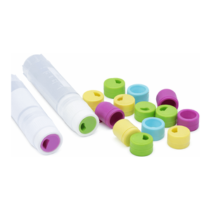 PP Color Code Cap <b>Insert</b> for Internal-<b>Thread</b> Cryogenic Sample Vials - Product Image 2