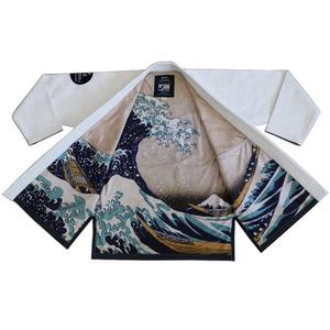 Kimono de Jiu Jitsu Brasileño Ultraligero y Elástico 100% Algodón para Hombres Adultos Sin Cinturón - Product Image 3
