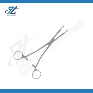 Pinza Ballantine de Acero Inoxidable, Pinza Quirúrgica Heaney Ballantine para Ginecología, Histerectomía y Sujeción de Tejidos - Product Image 2