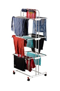 Séchoir à linge pliable multicouche, gain de place, organisateur de linge, support de suspension portable pour vêtements, pour maison et appartement - Product Image 6
