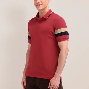 Chemises polo pour hommes, style actuel et tendance / Chemises polo pour hommes à fermeture demi-boutonnée personnalisées pour la saison estivale - Product Image 4