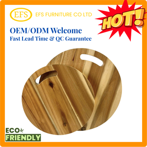 Tabla de Cortar y Servir de Bambú, Ecológica, Duradera, Antideslizante, Apta para Lavavajillas, para Preparación de Alimentos en la Cocina, Carne y Verduras - Product Image 4