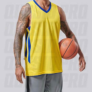 Camiseta de Baloncesto Personalizada Reversible Sublimada, Ropa Deportiva Bordada para Hombre, Uniforme de Baloncesto Atlético - Product Image 3