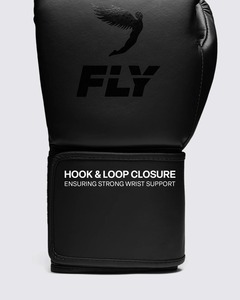 Gants de boxe professionnels en cuir de vachette noir intégral, qualité supérieure, personnalisables, prix de gros RTS, pour entraînement et sparring. - Product Image 5