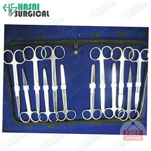 Kit de ciseaux chirurgicaux professionnels en acier inoxydable, ensemble de ciseaux de dissection médicale avec étui de transport à fermeture éclair - Product Image 5