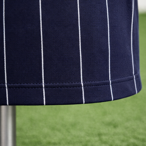 Chemise Homme Rétro Rayée Sportive de Haute Qualité à Manches Longues Anti-Plis en Maille Spandex/Coton avec Impression par Transfert Thermique - Product Image 5