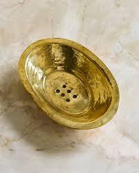 Estante de Pared COPPA de Latón Dorado con Bandeja de Mármol Blanco, Diseño Contemporáneo, Portátil, para Uso Doméstico - Product Image 4