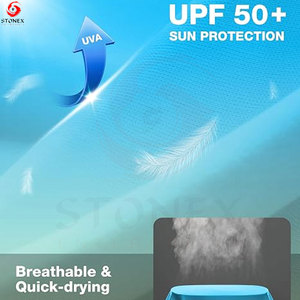 Haut de compression à manches longues pour homme avec logo personnalisé, écologique, respirant, séchage rapide, pour la natation, le surf, la plongée et le snorkeling - Product Image 6