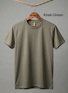 Fashion Trendy Premium 100% Cotton Silk Screen Printed <b>Mens</b> Tshirt Regular Fit Summer Bulk Wholesale OEM ODM 200g Knitted - Product Image 2