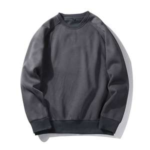 Sudadera Casual de Algodón Grueso de Alta Calidad para Hombre, Estilo Urbano, Cuello Redondo, Antipilling, Corte Holgado - Product Image 3