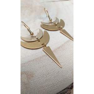 Collection exclusive de bijoux de mode en cristal écologiques, faits à la main, de qualité supérieure, en cuivre et laiton durable, pour les fêtes - Product Image 2