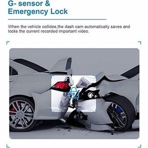 2.4 Full HD 1080P Dash Cam Car DVR Front or Rear Night Vision Camera with G Sensor - Product Image 3