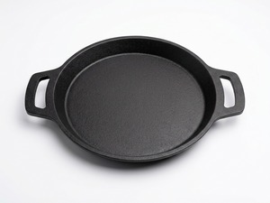 High Quality CE Certified <b>Cast</b> Iron Frying <b>Pan</b> Skillet Heat Retention Gas Induction Ready Stainless Steel Handle Modern Luxury - Product Image 1