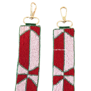 Llavero de cuentas de semillas bordadas con la palabra 'Mamá', pulsera, ecológico, duradero, ligero, regalo, amuleto de amor para accesorios de bolsos DIY - Product Image 1