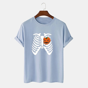 T-shirt unisexe 100% coton, logo personnalisable, impression graphique 3D DTG, impression en relief, manches courtes, t-shirt personnalisé, marque propre pour homme - Product Image 2