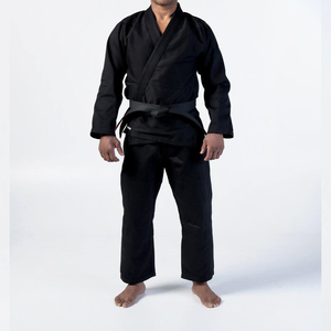 Traje de Artes Marciales para Hombre, Negro, Resistente, 100% Algodón, 240g, Kimono de BJJ, Personalizado, para Adultos - Product Image 3
