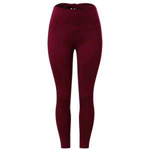 Leggings de sport pour femme, séchage rapide, tricotés, écologiques, effet froncé aux fesses, taille élastique, ajustés, pour la gym et le yoga - Product Image 6