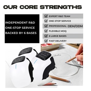 Electric Knee Massager Red Light Thermal Heating <b>Vibration</b> Device Ultra-Quiet for Joint Care Comfort - Product Image 2