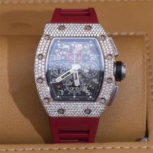 Luxury Men's Quartz Square Alloy Moissanite Tonneau Analog <b>Chronograph</b> Watch 41mm Sapphire Crystal Dial Stainless Steel Band ETA - Product Image 3