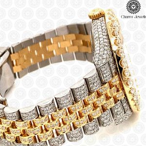 Charm Jewels Luxury Gold Bracelet Women's Fashion Jewelry High Quality Crystal Inlay Band Elegant Style - Product Image 4