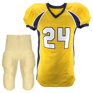 Short d'uniforme de football américain 2026 très demandé, 100 % polyester, respirant, antibactérien, séchage rapide, imprimé, personnalisable pour équipe - Product Image 2