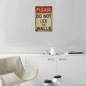 CIFbuy Plaque en aluminium vintage rétro 8x12 pouces (20,3x30,5 cm) pour décoration intérieure, idéale pour TikTok et service de retrait Temu - Product Image 5