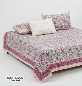 Draps de lit king size en coton, fabriqués à la main, avec 2 taies d'oreiller réversibles à fermeture éclair, décoration intérieure, disponibles à la vente, directement de l'usine. - Product Image 3