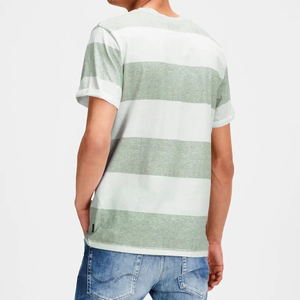 T-shirt basique de haute qualité, respirant, couleur unie, impression de logo personnalisée, utilisation estivale, manches courtes - Product Image 2