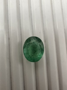 Piedra Preciosa de Esmeralda Ovalada Verde Natural de 7.28 Ct, Piedra Suelta para Joyería, Proveedor Mayorista de Piedras Preciosas B2B - Product Image 3