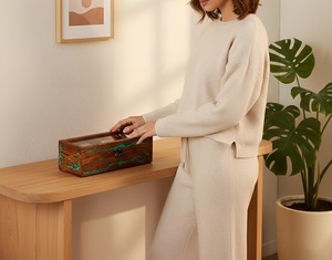 Wooden Watch Box for Men Timepiece Storage & Organizer Watch <b>Display</b> <b>Case</b> 6-Slot Jewelry Box for Women - Product Image 3
