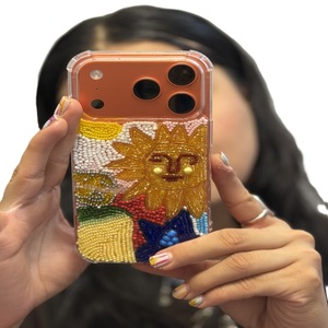 Accessoires de coque de téléphone portable faits main en broderie perlée, perles de rocaille de qualité supérieure, broderie colorée NOVA STAR CRAFT NSC09027 Personnalisé - Product Image 2