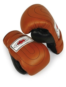 Guantes de Boxeo de Cuero Sintético de 10oz, 12oz y 14oz con Protección Acolchada en los Nudillos, Transpirables, con Correa Ajustable para la Muñeca, para Entrenamiento Intenso - Product Image 4