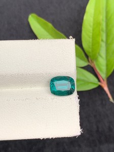 Turmalina azul cielo natural, corte cojín, piedra suelta para la elaboración de joyería fina y colección. - Product Image 3