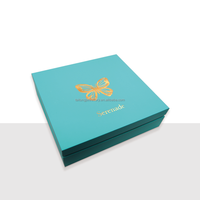 Ensemble de produits de soin de la peau emballage boîte-cadeau boîte en papier couverture ciel et terre boîte d'emballage cosmétique