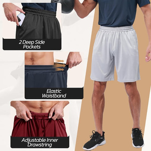 Pantalones Cortos Deportivos de Secado Rápido para Hombre, de Alta Calidad, con Abertura Lateral de 5 Pulgadas, para Gimnasio y Deportes, con Logotipo Personalizado - Product Image 5