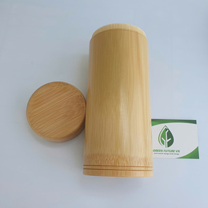 ชุดกล่องชาไม้ไผ่เป็นมิตรกับสิ่งแวดล้อมผลิตในเวียดนามออกแบบแกะสลักด้วยเลเซอร์สำหรับตลาดสเปน - Product Image 2