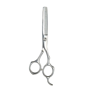 Professional 6-Inch Stainless Steel Barber <b>Scissors</b> Set Sharp Straight Hair Cutting for Salon and Household Beauty Use - Product Image 1