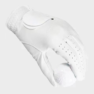 Guantes de Golf de Piel Cabretta para Exteriores, Transpirables, Antideslizantes, con Logotipo Personalizado, Unisex, para Mano Izquierda/Derecha, Duraderos, Fáciles de Poner - Product Image 3