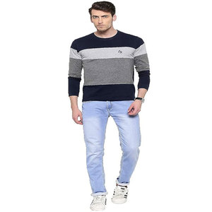 Camiseta de manga larga personalizada para hombre de alta calidad, cuello redondo más vendido, secado rápido, ajuste cómodo, <span class=keywords><strong>Material</strong></span> de poliéster de algodón de gran tamaño - Product Image 6