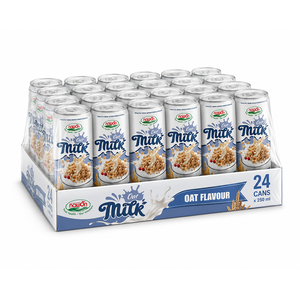 Leche de Avena Nawon en Lata de 250ml, Precio al por Mayor, Bebida Láctea Nutritiva, Leche de Frutos Secos, OEM, Muestra Gratis, Bebida Saludable, Baja en Grasa - Product Image 2