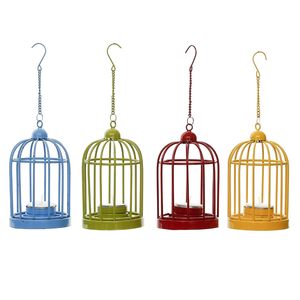 4 Iron Cage Shaped Hanging <b>Tea</b> <b>Light</b> <b>Candle</b> <b>Holders</b> | Tealight <b>Holder</b> | T <b>Light</b> <b>Candle</b> <b>Holders</b> | Diwali Christmas Decorations - Product Image 4