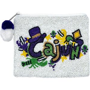 Designer Beaded Coin <b>Wallet</b> Elegant Handcrafted Mini Hand Bag At <b>Cheap</b> Price - Product Image 3