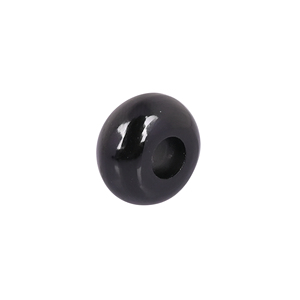 Perles d'onyx noir 14x8x5mm Pierre précieuse naturelle pour la fabrication de bijoux - Product Image 5