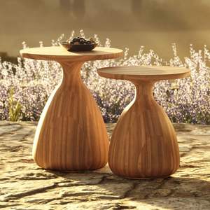 Mesa Auxiliar de Madera Artesanal que Refleja la Habilidad en el Trabajo de Madera y la Durabilidad de los Muebles - Product Image 4