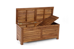 Caja de almacenamiento para jardín diseñada con un interior espacioso y una construcción duradera, adecuada para organizar herramientas y cojines de exterior. - Product Image 4