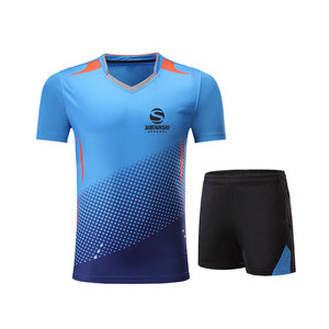 Custom Sublimation <b>Tennis</b> Uniform Kit High Quality Badminton and <b>Table</b> <b>Tennis</b> Clothing for Mens Teams with Personalise Design - Product Image 1
