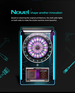 Electronic Networking Soft Dart Target Custom Professional Sport <b>Arcade</b> Online Coin Operated Dart Board - Product Image 2