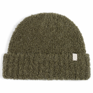 Bonnet tricoté chaud en polyester/coton uni, personnalisable avec logo, pour l'hiver, unisexe, camouflage en relief, broderie 3D – Vente en gros - Product Image 5